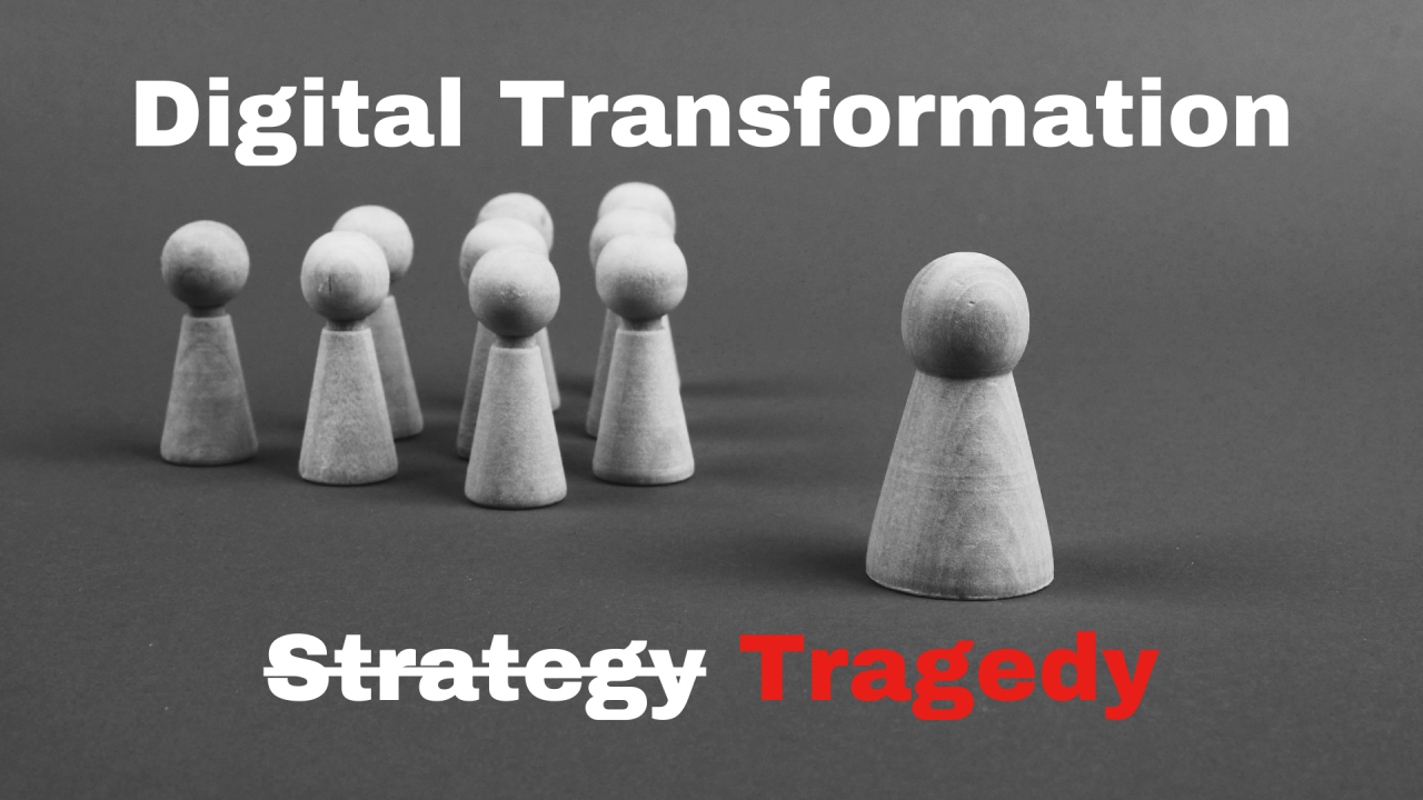 $900 Billion Annual Digital Transformation disaster